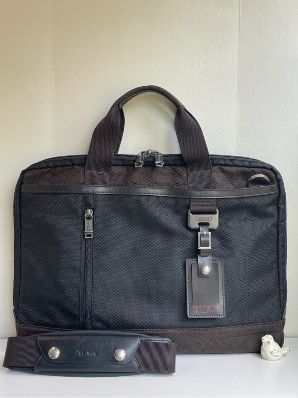 TUMI Laptop Bag With Luggage Sleeve